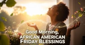Good Morning, African American Friday Blessings