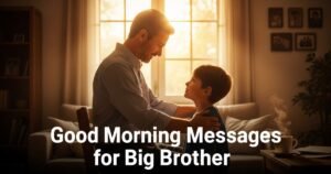 Good Morning Messages for Big Brother