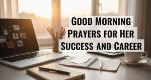 Good Morning Prayers for Her Success and Career