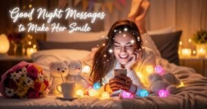 Good Night Messages to Make Her Smile