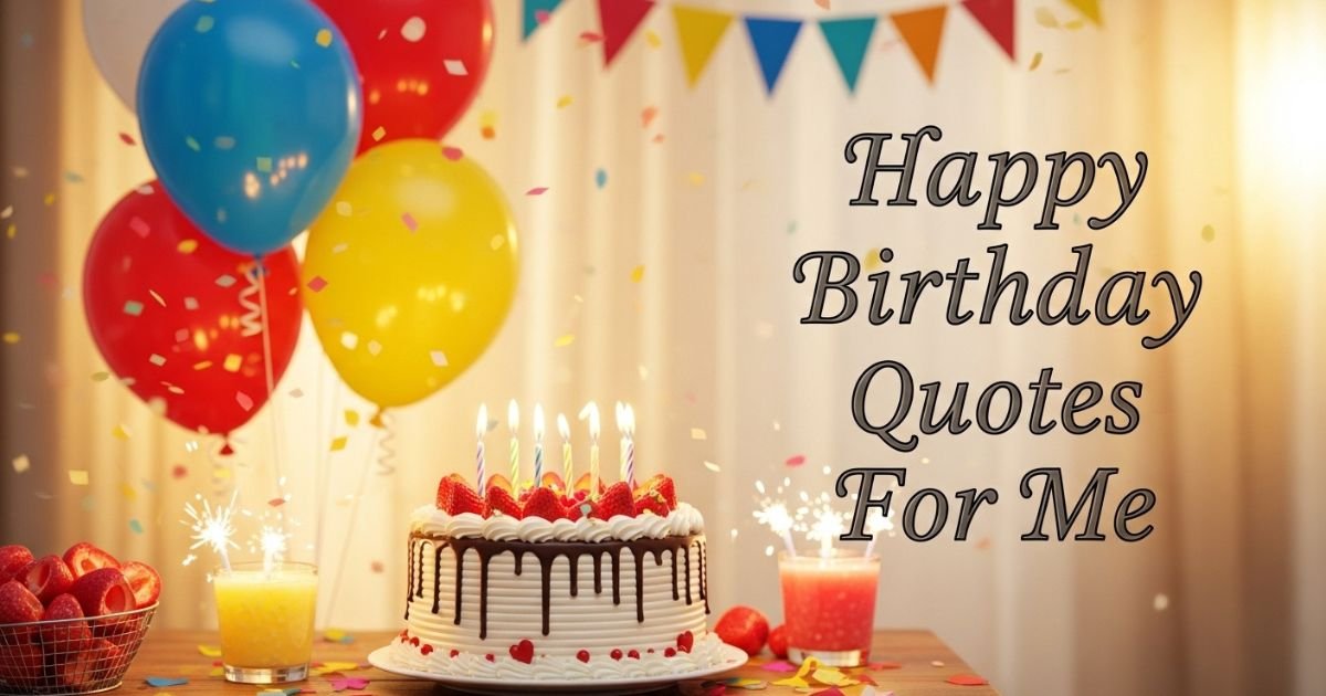Happy Birthday Quotes For Me