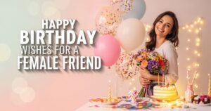Happy Birthday Wishes for a Female Friend