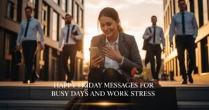 Happy Friday Messages for Busy Days and Work Stress