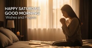 Happy Saturday, Good Morning Wishes and Prayers