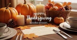 Happy Thanksgiving Blessings Messages