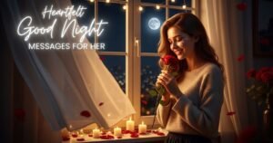 Heartfelt Good Night Messages for Her