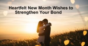 Heartfelt New Month Wishes to Strengthen Your Bond