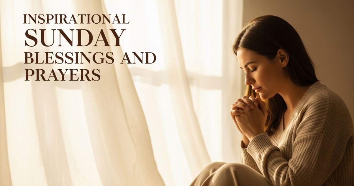 Inspirational Sunday Blessings and Prayers