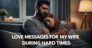 Love Messages for My Wife During Hard Times