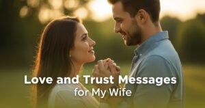 Love and Trust Messages for My Wife