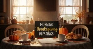 Morning Thanksgiving Blessings