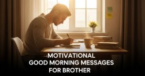 Motivational Good Morning Messages for Brother