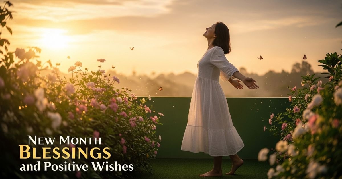 New Month Blessings and Positive Wishes
