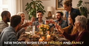 New Month Wishes for Friends and Family