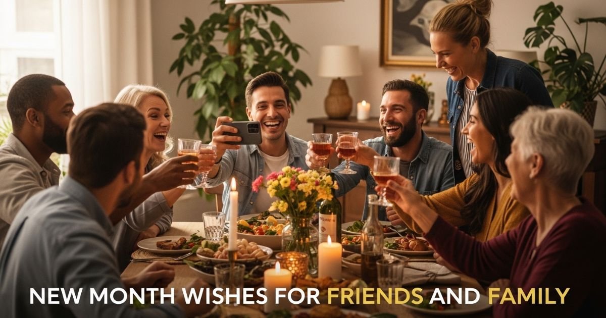 New Month Wishes for Friends and Family