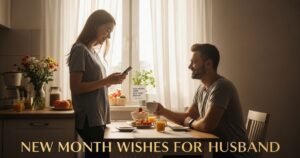 New Month Wishes for Husband
