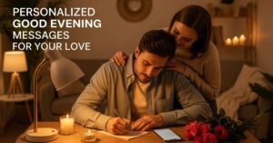 Personalized Good Evening Messages for Your Love