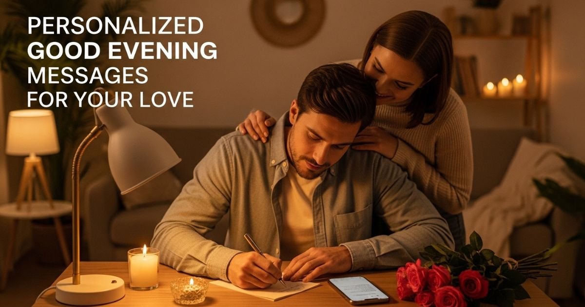 Personalized Good Evening Messages for Your Love