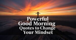 Powerful Good Morning Quotes to Change Your Mindset