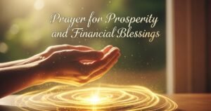 Prayer for Prosperity and Financial Blessings