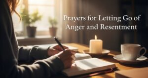 Prayers for Letting Go of Anger and Resentment