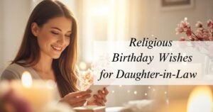 Religious Birthday Wishes for Daughter-in-Law