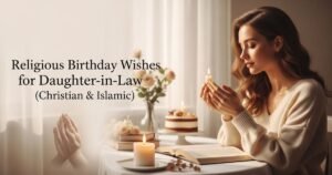 Religious Birthday Wishes for Daughter-in-Law (Christian & Islamic)