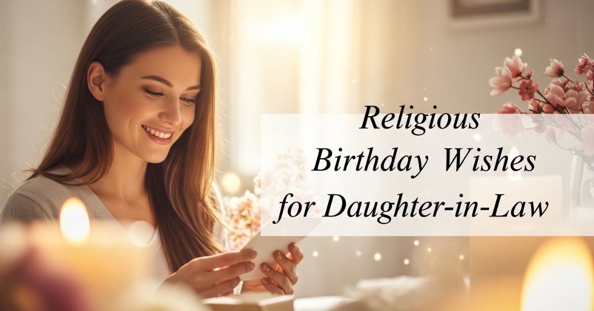 Religious Birthday Wishes for Daughter-in-Law