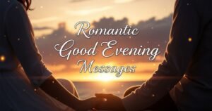 Romantic Good Evening Messages