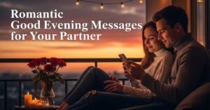 Romantic Good Evening Messages for Your Partner