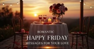 Romantic Happy Friday Messages for Your Love