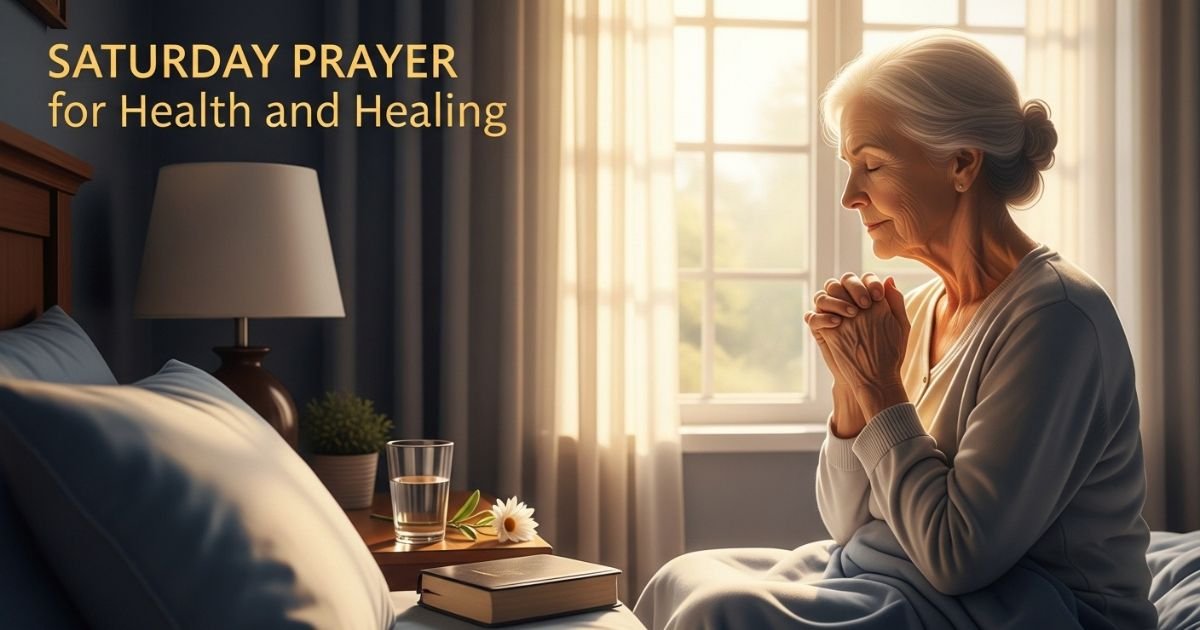 Saturday Prayer for Health and Healing