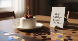 Short Birthday Quotes For Me