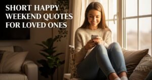 Short Happy Weekend Quotes for Loved Ones