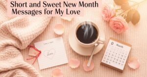Short and Sweet New Month Messages for My Love
