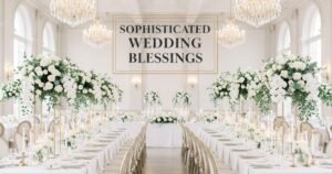 Sophisticated Wedding Blessings