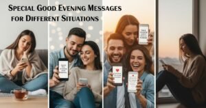 Special Good Evening Messages for Different Situations
