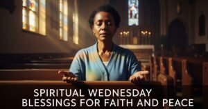 Spiritual Wednesday Blessings for Faith and Peace