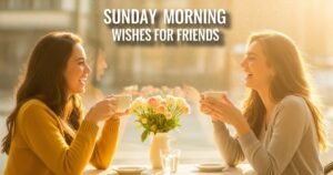 Sunday Morning Wishes for Friends