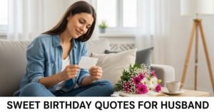 Sweet Birthday Quotes for Husband