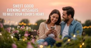 Sweet Good Evening Messages to Melt Your Lover's Heart