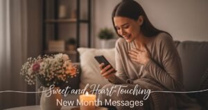 Sweet and Heart-touching New Month Messages