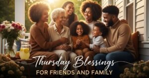 Thursday Blessings for Friends and Family