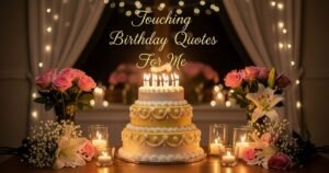 Touching Birthday Quotes For Me