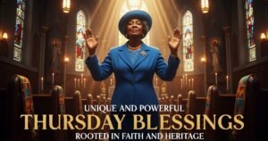 Unique and Powerful Thursday Blessings Rooted in Faith and Heritage