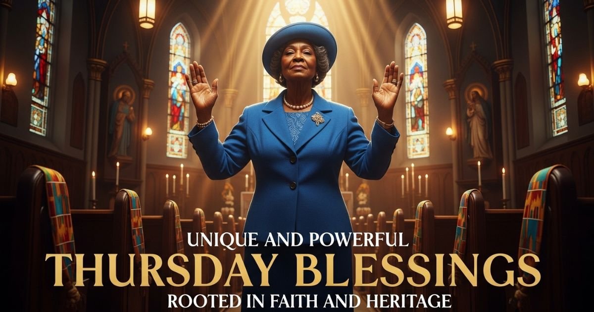 Unique and Powerful Thursday Blessings Rooted in Faith and Heritage