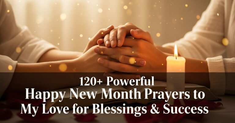 120+ Powerful Happy New Month Prayers to My Love for Blessings & Success
