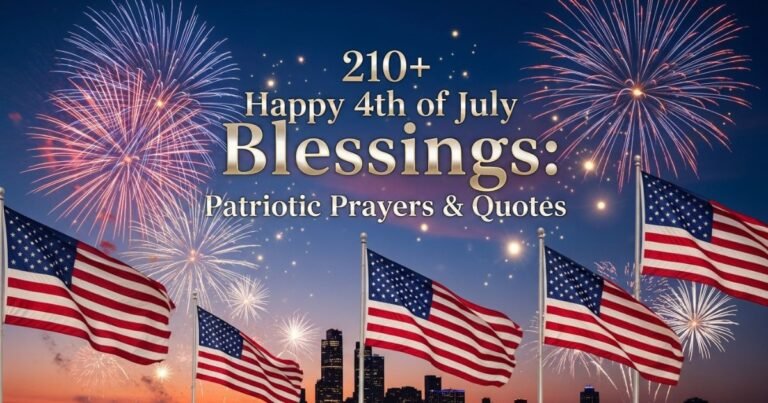 210+ Happy 4th of July Blessings: Patriotic Prayers & Quotes