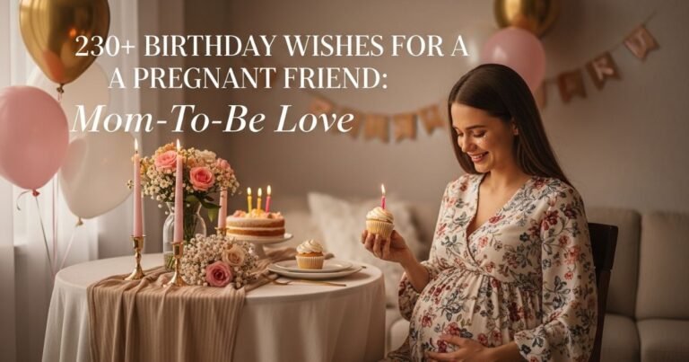 230+ Birthday Wishes for Pregnant Friend Mom-To-Be Love