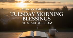 African American Tuesday Morning Blessings to Start Your Day